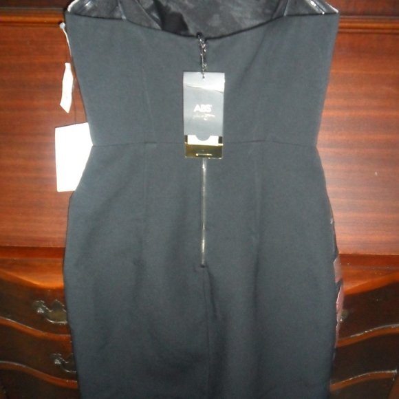 3 for $25๐ -NWT Stunning Strapless Dress By Abs Allen Schwartz - Picture 3 of 5